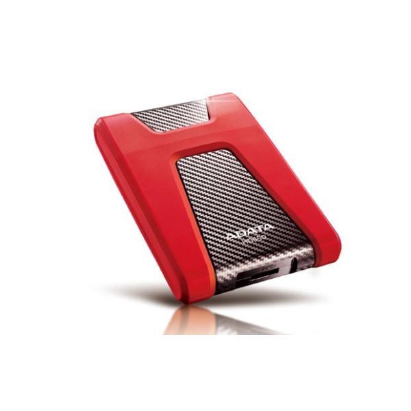 ADATA DashDrive Durable HD650 externe harde schijf 1 TB 2.5" USB 3.2 Gen 1 (3.1 Gen 1) Rood (AHD650-1TU31-CRD)