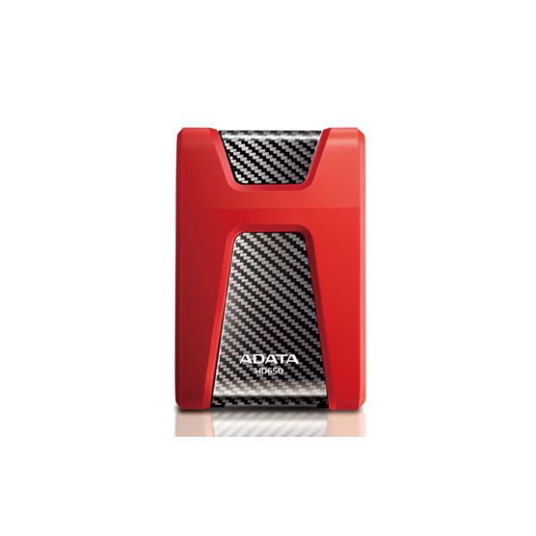ADATA DashDrive Durable HD650 externe harde schijf 1 TB 2.5" USB 3.2 Gen 1 (3.1 Gen 1) Rood (AHD650-1TU31-CRD)