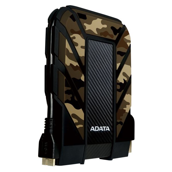 ADATA HD710M Pro externe harde schijf 2 TB USB Type-A / Micro-USB B 3.2 Gen 1 (3.1 Gen 1) Camouflage (AHD710MP-2TU31-CCF)