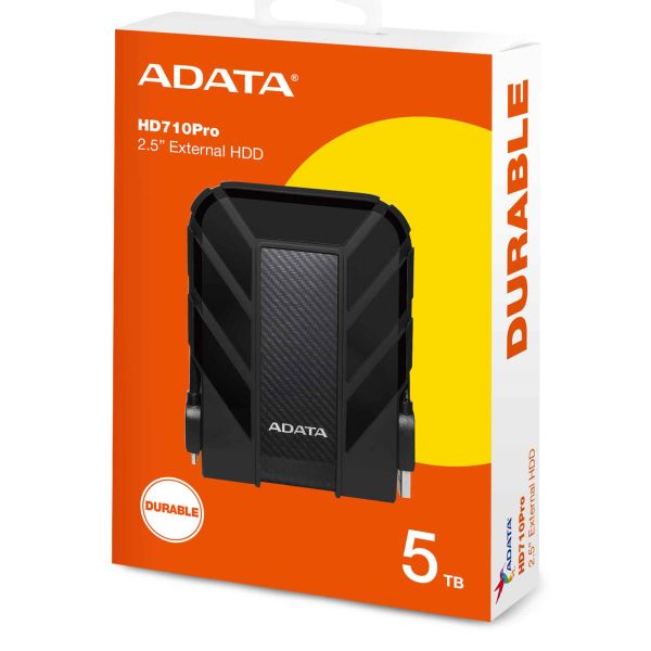 ADATA HD710 Pro externe harde schijf 5 TB 3.2 Gen 1 (3.1 Gen 1) Zwart (AHD710P-5TU31-CBK)