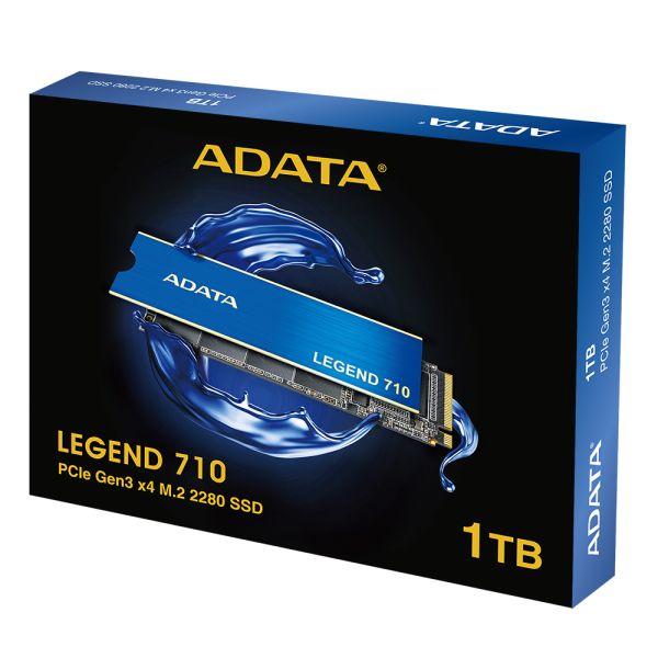 ADATA LEGEND 710 1 TB M.2 PCI Express 3.0 NVMe 3D NAND (ALEG-710-1TCS)