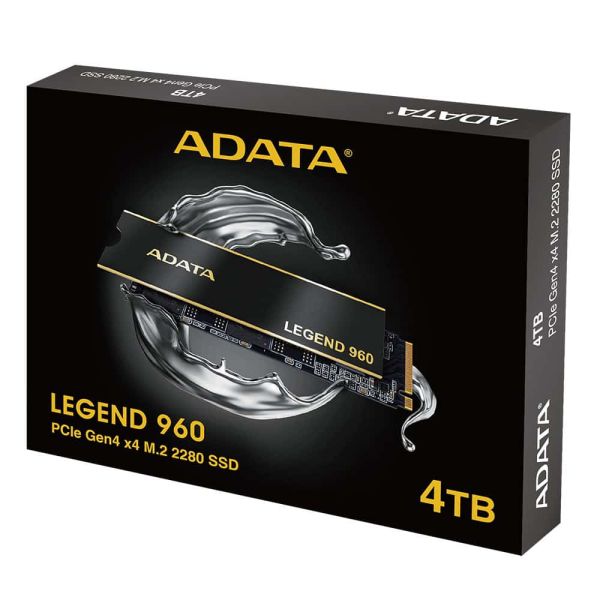 ADATA LEGEND 960 4 TB M.2 PCI Express 4.0 NVMe 3D NAND (ALEG-960-4TCS) ADATA LEGEND 960 4 TB M.2 PCI Express 4.0 NVMe 3D NAND (ALEG-960-4TCS)