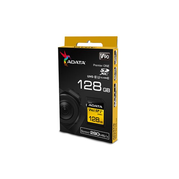 ADATA Premier ONE V90 128 GB SDXC UHS-II Klasse 10 (ASDX128GUII3CL10-C)