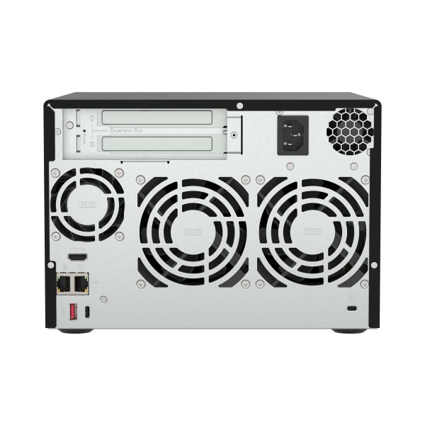 QNAP QVP-63B data-opslag-server NAS Tower Intel® Core™ i3 16 GB DDR4 0 TB Zwart (QVP-63B)
