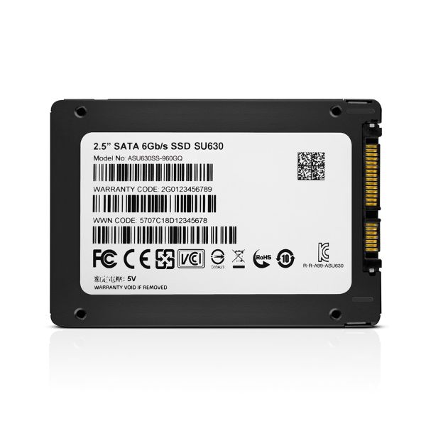 ADATA Ultimate SU630 480 GB 2.5" SATA QLC 3D NAND (ASU630SS-480GQ-R)