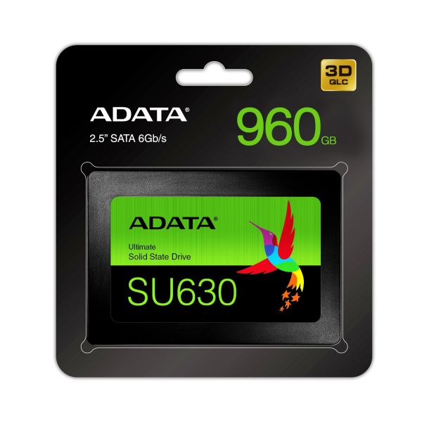 ADATA Ultimate SU630 480 GB 2.5" SATA QLC 3D NAND (ASU630SS-480GQ-R)