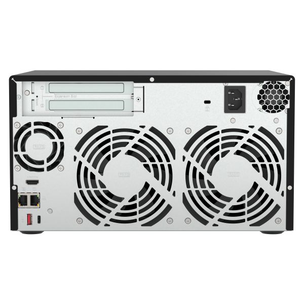 QNAP QVP-85B data-opslag-server NAS Tower Intel® Core™ i5 32 GB DDR4 0 TB QVR Pro Zwart (QVP-85B)