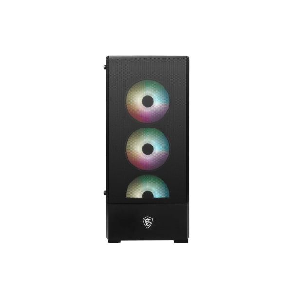MSI MAG FORGE 112R computerbehuizing Midi Tower Zwart, Transparant (306-7G16X23-809)