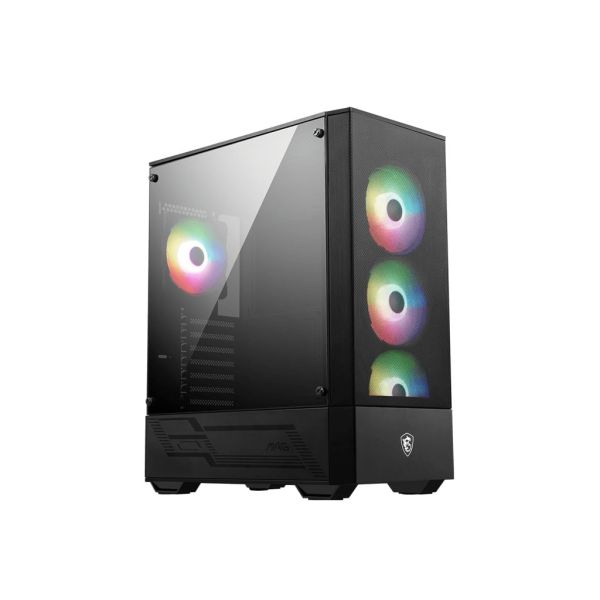 MSI MAG FORGE 112R computerbehuizing Midi Tower Zwart, Transparant (306-7G16X23-809)