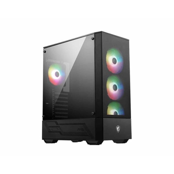 MSI MAG Forge 112R Midi Tower Zwart, Transparant (306-7G16X23-809)