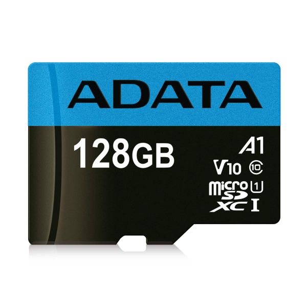 ADATA Premier 128 GB MicroSDXC UHS-I Klasse 10 (AUSDX128GUICL10A1-RA1) ADATA Premier 128 GB MicroSDXC UHS-I Klasse 10 (AUSDX128GUICL10A1-RA1)