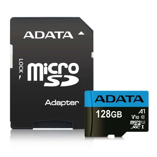 ADATA Premier 128 GB MicroSDXC UHS-I Klasse 10 (AUSDX128GUICL10A1-RA1)