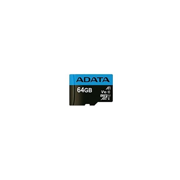 ADATA 64GB, microSDHC, Class 10 UHS-I Klasse 10 (AUSDX64GUICL10A1-RA1) ADATA 64GB, microSDHC, Class 10 UHS-I Klasse 10 (AUSDX64GUICL10A1-RA1)