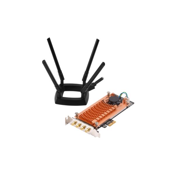 QNAP QWA-AC2600 netwerkkaart Intern WLAN 1733 Mbit/s (QWA-AC2600) QNAP QWA-AC2600 netwerkkaart Intern WLAN 1733 Mbit/s (QWA-AC2600)