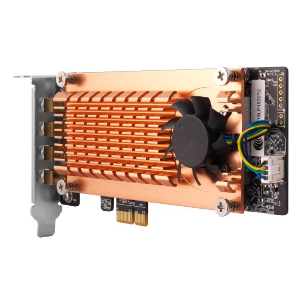 QNAP QWA-AC2600 netwerkkaart Intern WLAN 1733 Mbit/s (QWA-AC2600) QNAP QWA-AC2600 netwerkkaart Intern WLAN 1733 Mbit/s (QWA-AC2600)