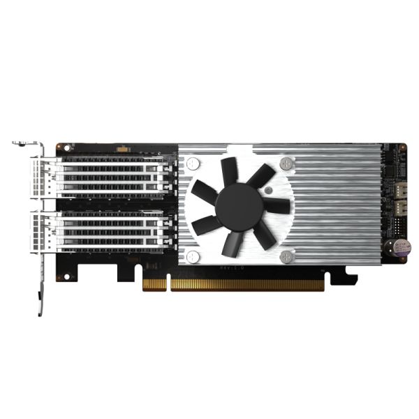 QNAP QXG-100G2SF-E810 netwerkkaart Intern Fiber 100000 Mbit/s (QXG-100G2SF-E810)