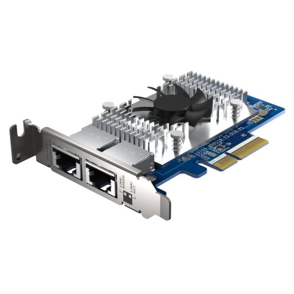 QNAP QXG-10G2T-X710 netwerkkaart Intern Ethernet 1000 Mbit/s (QXG-10G2T-X710) QNAP QXG-10G2T-X710 netwerkkaart Intern Ethernet 1000 Mbit/s (QXG-10G2T-X710)