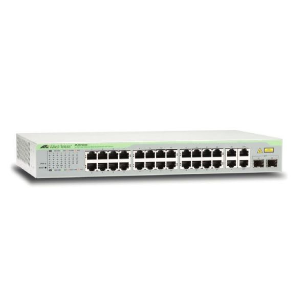 Allied Telesis AT-FS750/28-50 Managed Fast Ethernet (10/100) 1U Grijs (AT-FS750/28-50)