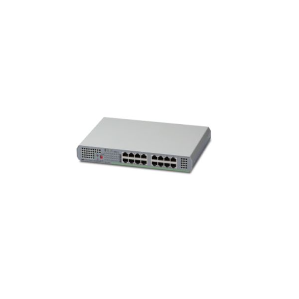 Allied Telesis AT-GS910/16-50 Unmanaged Gigabit Ethernet (10/100/1000) Grijs (AT-GS910/16-50) Allied Telesis AT-GS910/16-50 Unmanaged Gigabit Ethernet (10/100/1000) Grijs (AT-GS910/16-50)
