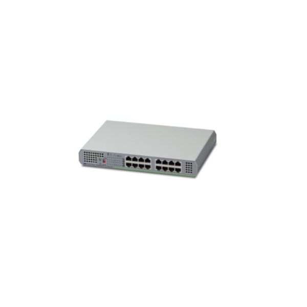 Allied Telesis AT-GS910/16-50 Unmanaged Gigabit Ethernet (10/100/1000) Grijs (AT-GS910/16-50)