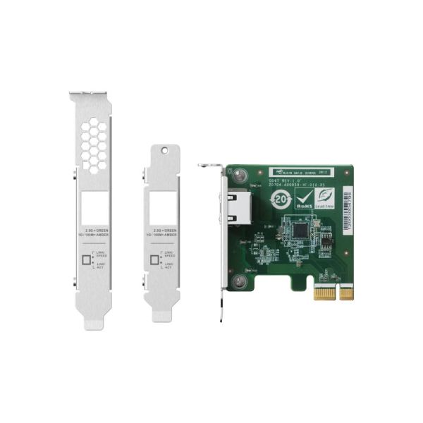 QNAP QXG-2G1T-I225 netwerkkaart Intern Ethernet 2500 Mbit/s (QXG-2G1T-I225) QNAP QXG-2G1T-I225 netwerkkaart Intern Ethernet 2500 Mbit/s (QXG-2G1T-I225)