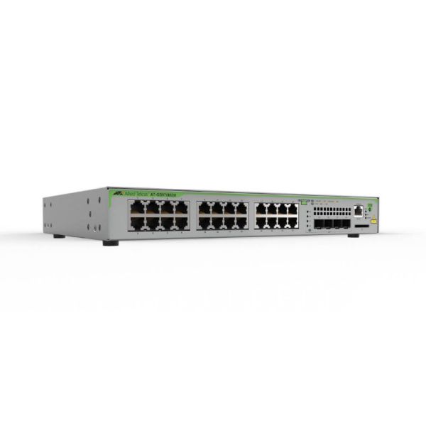 Allied Telesis AT-GS970M/18PS-50 Managed L3 Gigabit Ethernet (10/100/1000) 1U Grijs (AT-GS970M/18PS-50) Allied Telesis AT-GS970M/18PS-50 Managed L3 Gigabit Ethernet (10/100/1000) 1U Grijs (AT-GS970M/18PS-50)