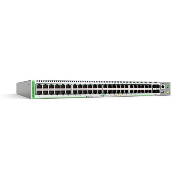 Allied Telesis AT-GS980M/52PS-50 Managed L3 Gigabit Ethernet (10/100/1000) Power over Ethernet (PoE) Grijs (AT-GS980M/52PS-50) Allied Telesis AT-GS980M/52PS-50 Managed L3 Gigabit Ethernet (10/100/1000) Power over Ethernet (PoE) Grijs (AT-GS980M/52PS-50)