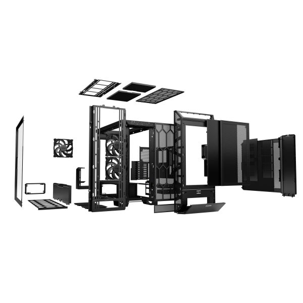 be quiet! DARK BASE PRO 901 | Black Full Tower Zwart (BGW50)