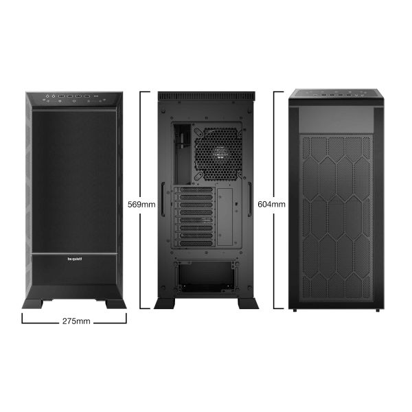 be quiet! DARK BASE PRO 901 | Black Full Tower Zwart (BGW50)