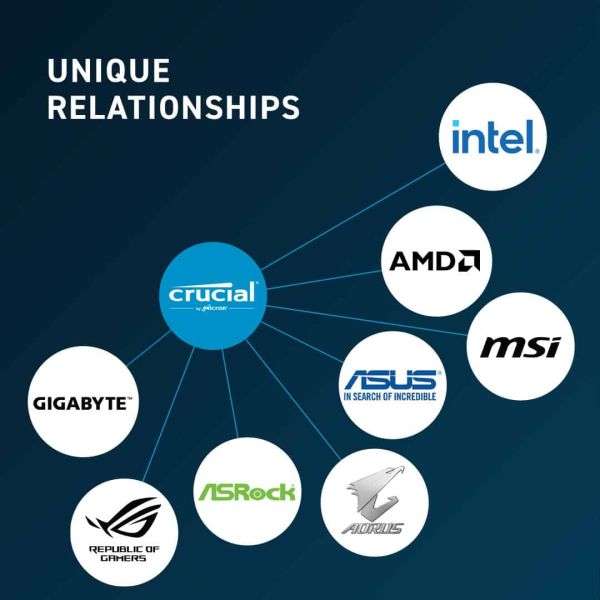 Crucial CT32G56C46S5 geheugenmodule 32 GB 1 x 32 GB DDR5 5600 MHz (CT32G56C46S5)