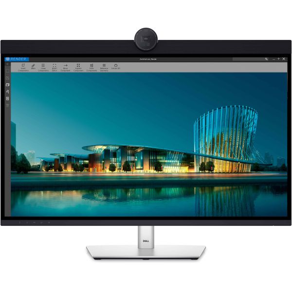 DELL UltraSharp U3224KBA LED display 80 cm (31.5") 6144 x 3456 Pixels 6K Ultra HD LCD Zwart, Zilver (DELL-U3224KBA)