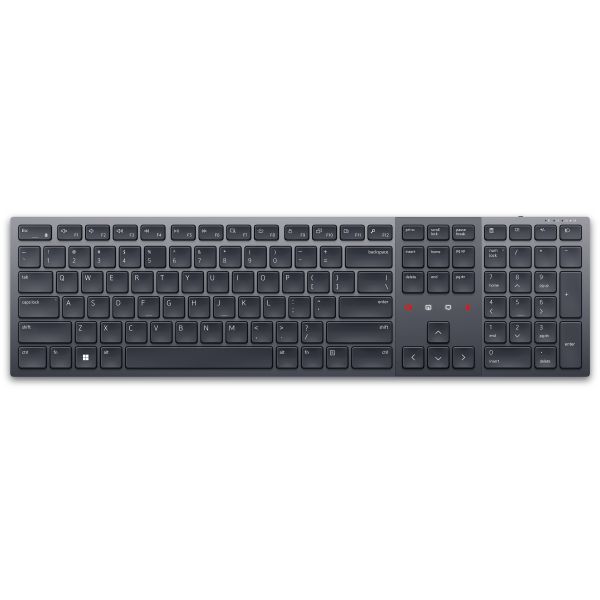 DELL KB900 toetsenbord RF-draadloos + Bluetooth QWERTY US International Grafiet (KB900-GR-INT)
