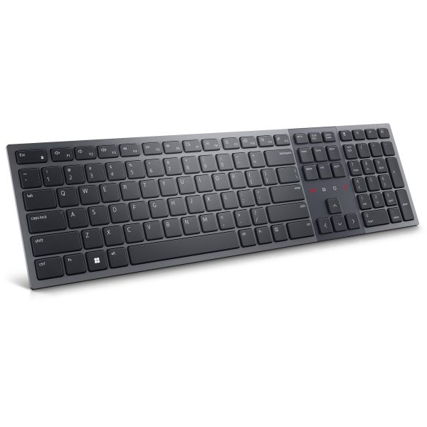 DELL KB900 toetsenbord RF-draadloos + Bluetooth QWERTY US International Grafiet (KB900-GR-INT)