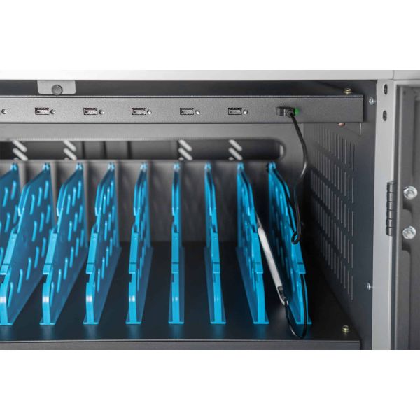 Digitus DN-45005 wagen en kast voor management van draagbare apparatuur Wagentje voor draagbaar apparaatbeheer Zwart (DN-45005)