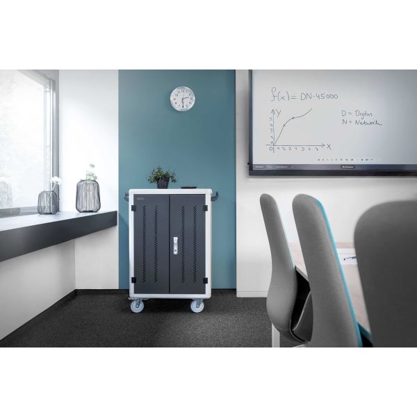 Digitus DN-45005 wagen en kast voor management van draagbare apparatuur Wagentje voor draagbaar apparaatbeheer Zwart (DN-45005)