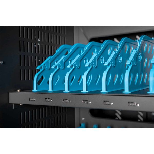 Digitus DN-45005 wagen en kast voor management van draagbare apparatuur Wagentje voor draagbaar apparaatbeheer Zwart (DN-45005)
