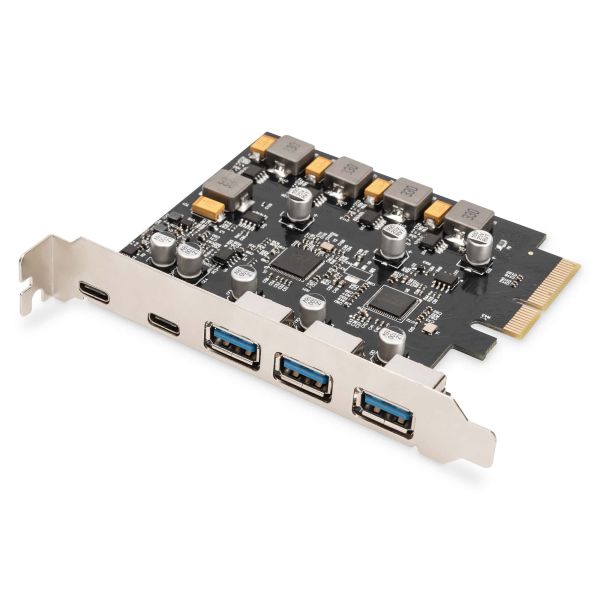 Digitus DS-30222 interfacekaart/-adapter Intern USB 3.2 Gen 2 (3.1 Gen 2), USB Type-C (DS-30222)