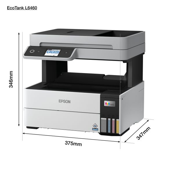 Epson EcoTank L6460 Inkjet A4 4800 x 1200 DPI 37 ppm Wifi (C11CJ89403)