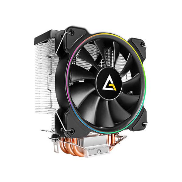 Antec A400 RGB Processor Koeler 12 cm Zwart, Koper, Metallic (0-761345-74007-4) Antec A400 RGB Processor Koeler 12 cm Zwart, Koper, Metallic (0-761345-74007-4)