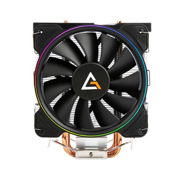 Antec A400 RGB Processor Koeler 12 cm Zwart, Koper, Metallic (0-761345-74007-4)