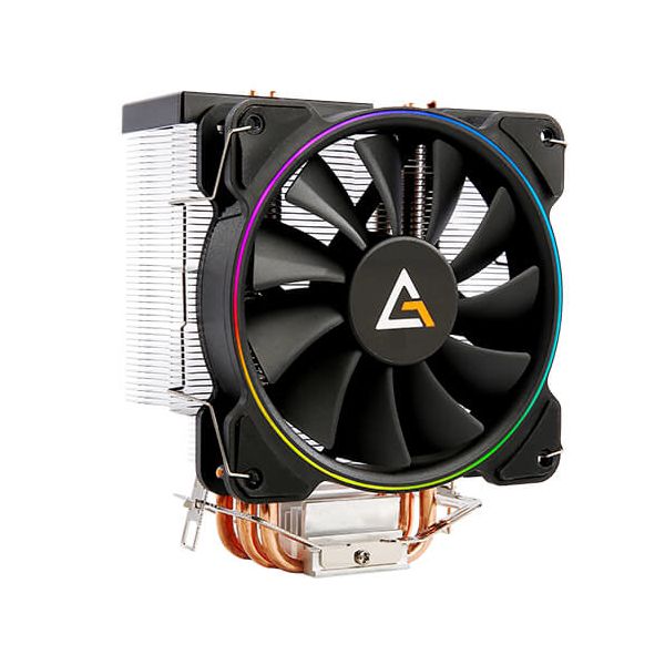 Antec A400 RGB Processor Koeler 12 cm Zwart, Koper, Metallic (0-761345-74007-4)