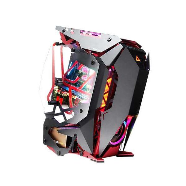 Antec Torque computer case Midi Tower Zwart, Rood (0-761345-80017-4)
