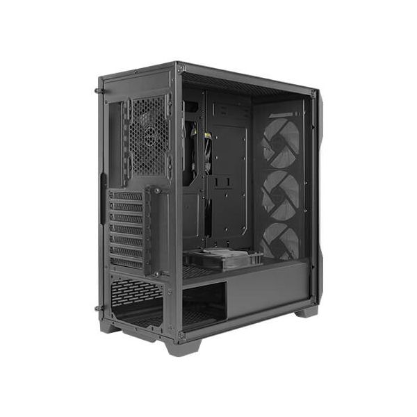 Antec DF600 Flux Midi Tower Zwart (0-761345-80060-0)