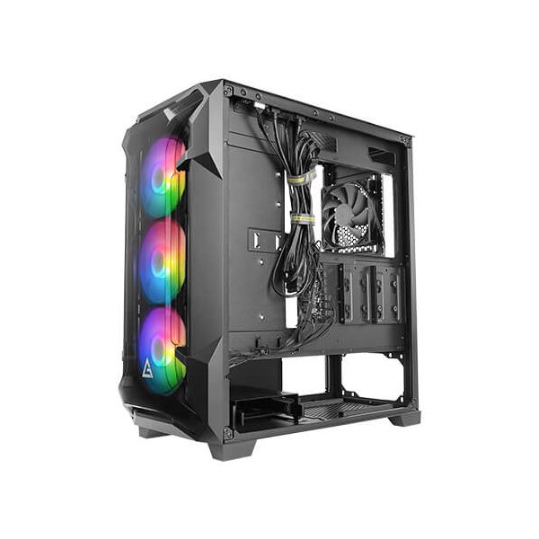 Antec DF600 Flux Midi Tower Zwart (0-761345-80060-0)