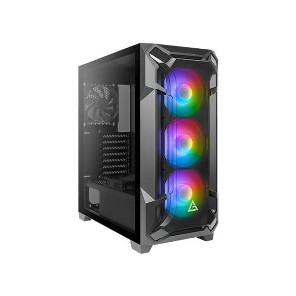 Antec DF600 Flux Midi Tower Zwart (0-761345-80060-0)