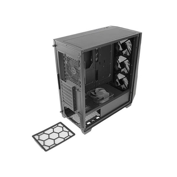 Antec DF700 Flux Midi Tower Zwart (0-761345-80070-9)