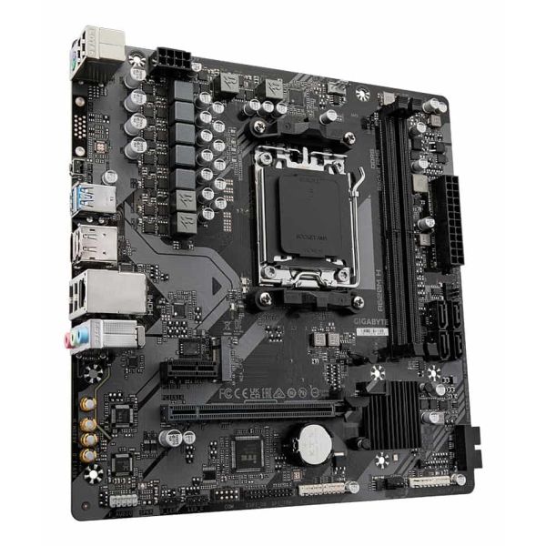 GIGABYTE A620M H moederbord AMD A620 Socket AM5 micro ATX (A620M H) GIGABYTE A620M H moederbord AMD A620 Socket AM5 micro ATX (A620M H)