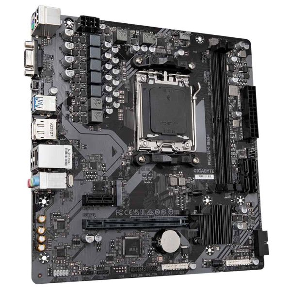 GIGABYTE A620M S2H moederbord AMD A620 Socket AM5 micro ATX (A620M S2H)