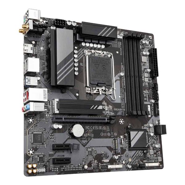 GIGABYTE B760M DS3H AX moederbord Intel B760 Express LGA 1700 micro ATX (B760M DS3H AX)