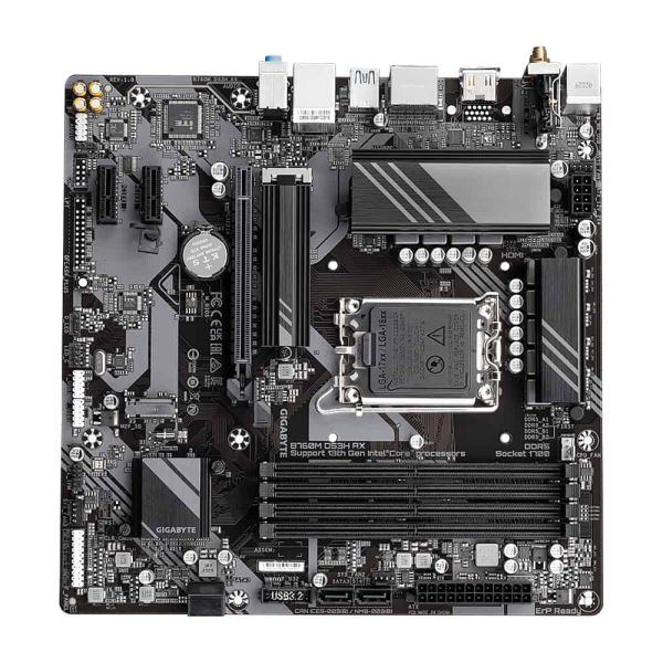 Gigabyte B760M DS3H AX (rev. 1.x) Intel B760 Express LGA 1700 micro ATX (B760M DS3H AX)